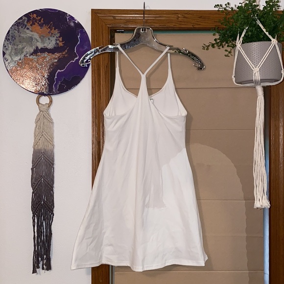 Halara white skater dress, XS - Picture 2 of 2